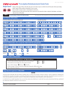 Form 14423-standard-0814 - Prescription Reimbursement Claim Form - Caremark