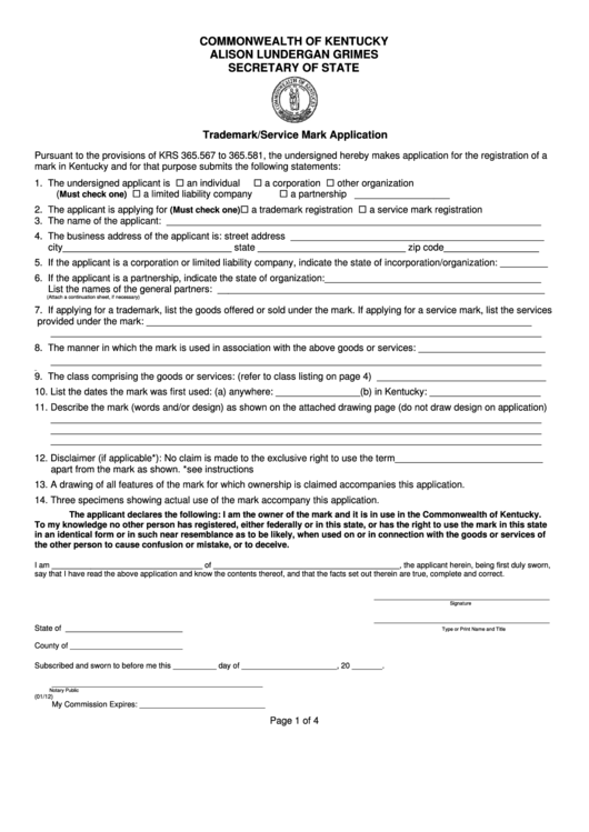 Printable Trademark Application Form Printable World Holiday