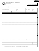Form 54750 - Indiana - Request For Driving Ability Review Form