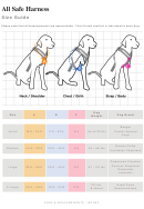 All Safe Harness Size Guide (for Dogs)
