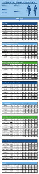 Residential Store Sizing Guide