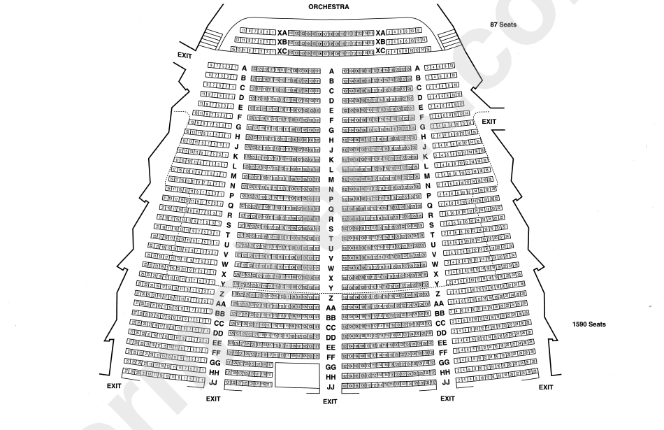 Stranahan Seating Chart