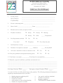 Child Care Fire Drill Report Template - Scdss Child Care Licensing