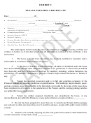 Tenant Estoppel Certificate Template Printable pdf