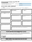 Ymca Camp Counselor Letter Activity Sheet