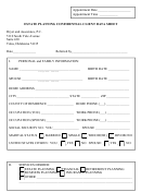 Estate Planning Confidential Client Data Sheet Form