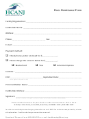 Dues Remittance Form