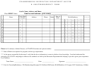 Chambersburg Recreation Department Soccer K-1 Roster/residency Form
