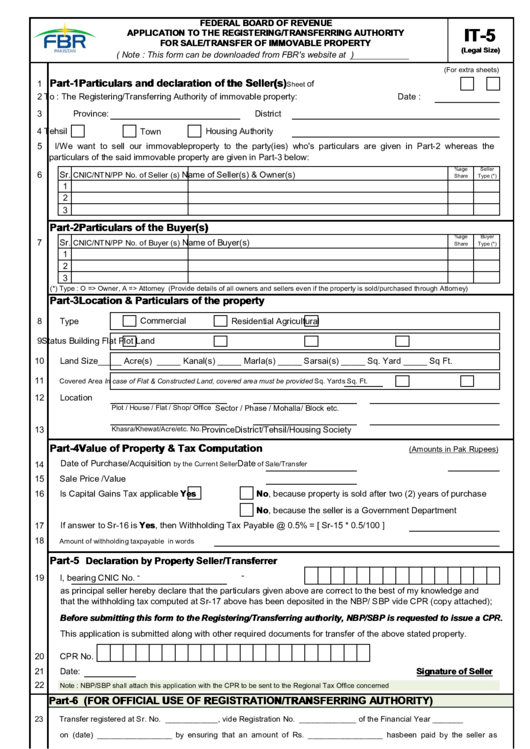 Application To The Registering/transferring Authority Printable pdf