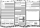 Simplified Book Review Template