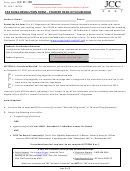 Tax Filing Resolution Form - Student Head Of Household