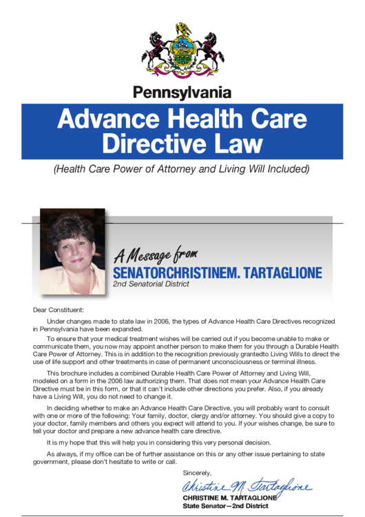 Durable Health Care Power Of Attorney Printable pdf
