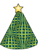 Christmas Cone Paper Tree Template Printable pdf