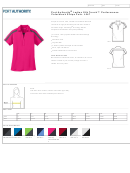 Port Authority Ladies Silk Touch Performance Colorblock Stripe Polo Size Chart