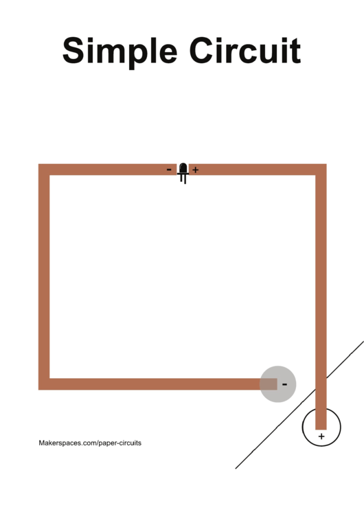 Simple Circuit Printable pdf