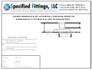 Specified Fittings Lcc Saddle Tees Size Chart