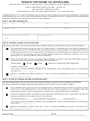 Request For Income Tax Withholding - Arlingtonva Printable pdf