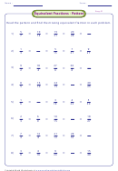 Equivalent Fractions - Pattern