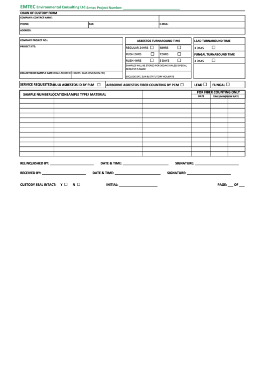 top-31-chain-of-custody-form-templates-free-to-download-in-pdf-format