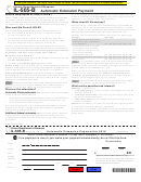 Form Il-505-b - Automatic Extension Payment For 2016