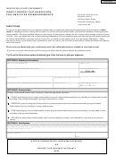 Employee Direct Deposit Form - Kentucky State University