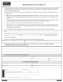 Form 735-516 - Inheritance Affidavit