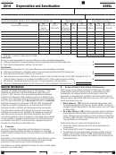 Fillable California Form 3885l - Depreciation And Amortization - 2016 Printable pdf