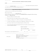 Military Release -(dd214) - Military Discharge Certificate Release Form