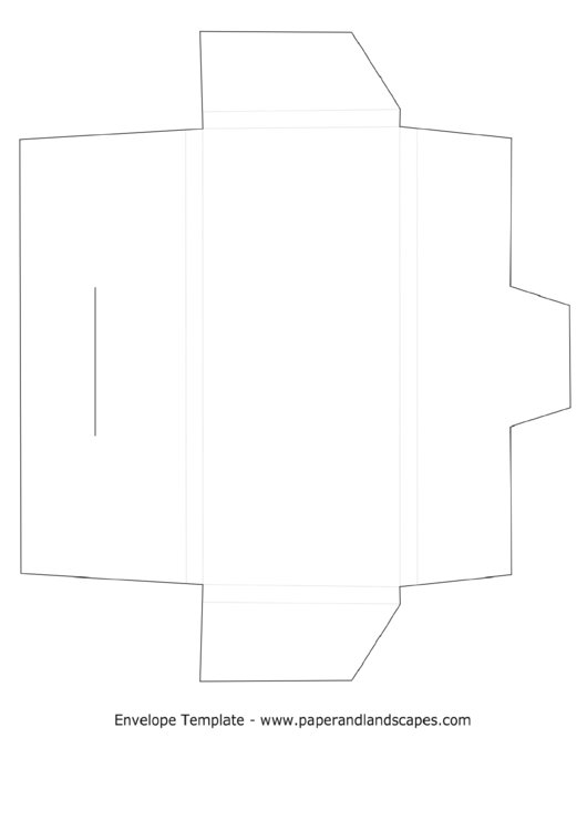 Box Envelope Template Printable pdf