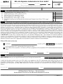 Form 8879-i - Irs E-file Signature Authorization For Form 1120-f - 2016