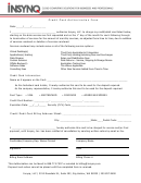 Credit Card Authorization Form - Insynq