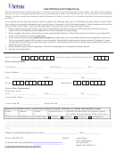Out-of-network Claim Form - Aetna
