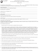 Form M-203 - Oversized/overweight Transporting Company Agreement