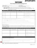 Form Dp0002 - Direct Deposit Enrollment/change Form