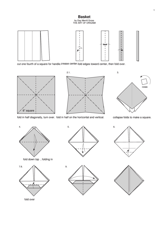 Basket Template Printable pdf