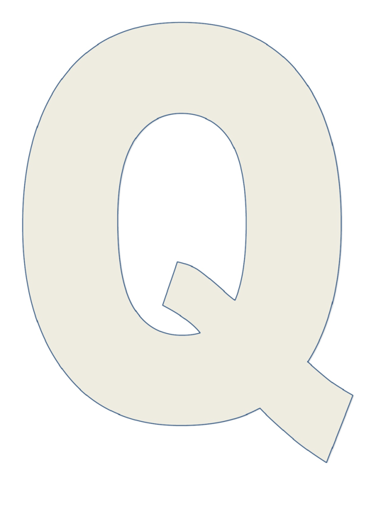 Letter Q Chart