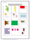 What Fraction Of Boxes Filled With Colors Worksheet Printable pdf