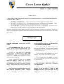 Cover Letter Guide Printable pdf