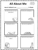 All About Me Kid Worksheets
