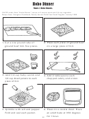 Hobo Dinner (kids Activity Sheet)