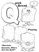 Quick Letter Q Template