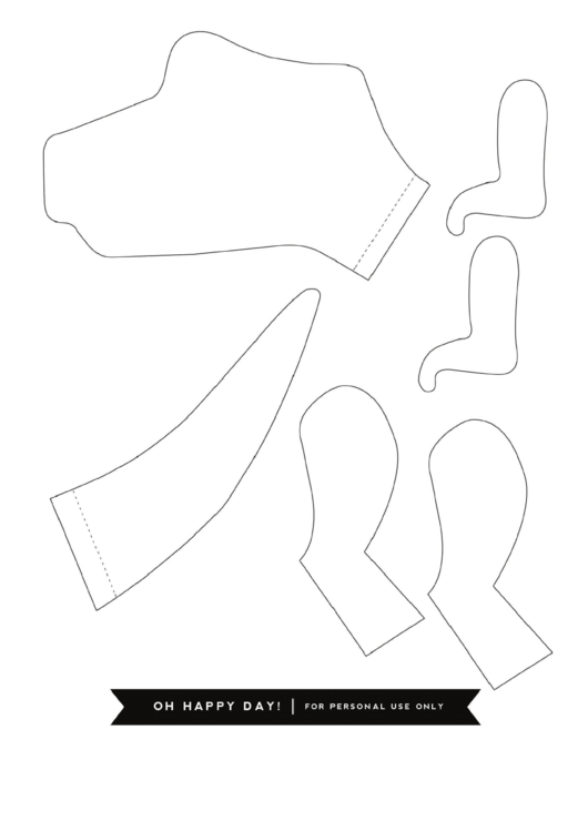 Paper Dinosaur Template Printable pdf