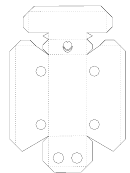 Tank Paper Model - Bottom
