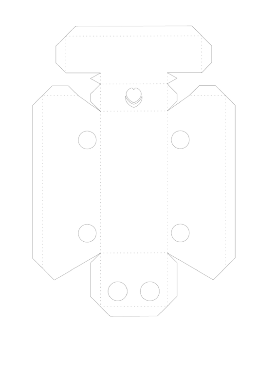 Tank Paper Model - Bottom Printable pdf