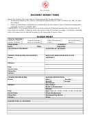 Incident Report Form Please Print - Kin Canada