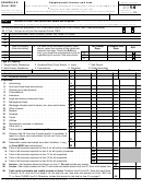 Schedule E (form 1040) - Supplemental Income And Loss - 2014