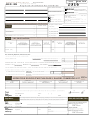 Form Dir-38 - City Income Tax Return For Individuals - 2016