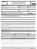 Form 8821-a - City Of Hayward