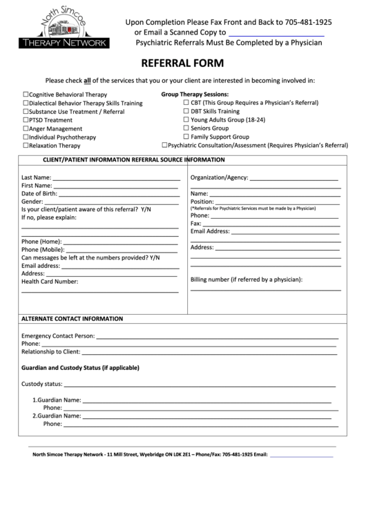 fillable-referral-form-north-simcoe-therapy-network-printable-pdf