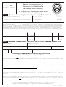 Fincen Form 114a - Record Of Authorization Toelectronically File Fbars - 2015
